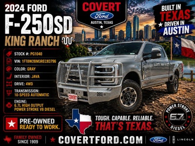 2024 Ford F-250SD King Ranch