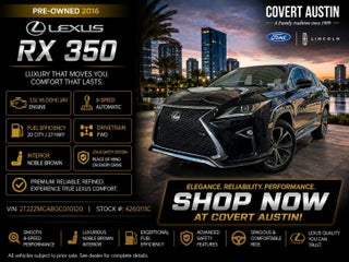 2016 Lexus RX 350