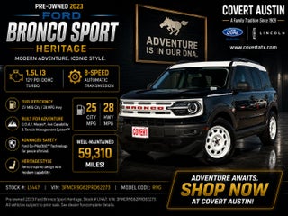 2023 Ford Bronco Sport Heritage