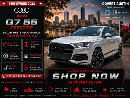 2022 Audi Q7 55 Prestige quattro