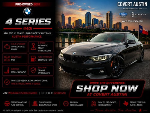 2019 BMW 4 Series 440i
