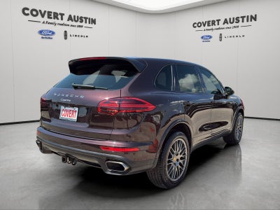 2017 Porsche Cayenne Platinum Edition