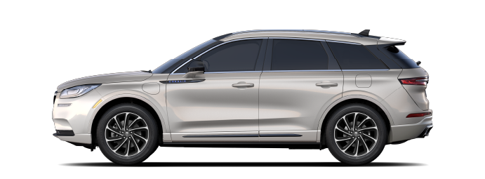 A 2022 Lincoln Corsair Grand Touring is shown in Ceramic Pearl | Covert Lincoln Austin in Austin TX