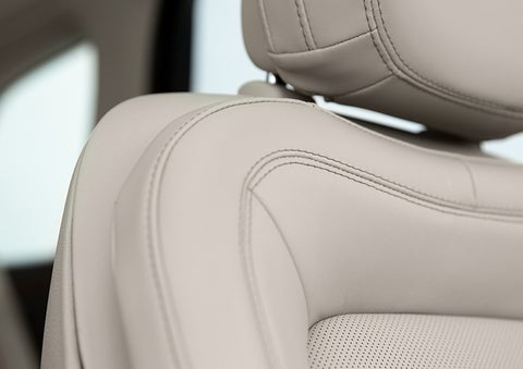 Fine craftsmanship is shown through a detailed image of front-seat stitching. | Covert Lincoln Austin in Austin TX