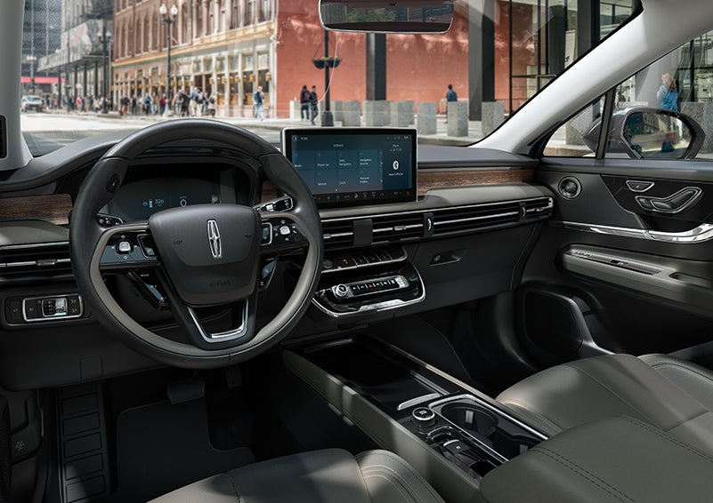The interior dashboard of 2024 Lincoln Corsair® SUV is shown here. | Covert Lincoln Austin in Austin TX