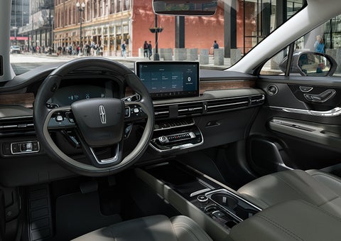 The interior dashboard of 2024 Lincoln Corsair® SUV is shown here. | Covert Lincoln Austin in Austin TX