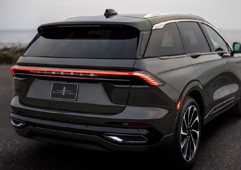 The rear of a 2026 Lincoln Black Label™ Nautilus® SUV displays full LED rear lighting. | Covert Lincoln Austin in Austin TX